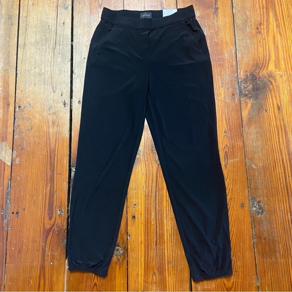 White House Black Market Women’s Jogger Pants Size XXS Black Pockets Athleisure